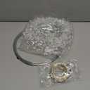 40ft Christmas Tree Crystal Garland Decorations, 98ft 300 LED Fairy Lights with Crystal Drop Ornaments & Iron Wire, USB Operated Sparkling Christmas Tree Decor for Winter Indoor