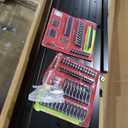 KEIKI Queen Size Metal Loft Bed Frame with Convertible Staircase, Built-in Storage Shelves & Wardrobe, Loft Bed with Solid Slats & Guardrail, No Box Spring Required, Easy Assembly, for Bedroom, Black