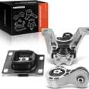 A-Premium 3PCS Engine Motor Mount Transmission Mount and Torque Strut Mount Kit Compatible with Ford Focus 2008 2009 2010 2011, Automatic Transmission, Replace# 8S4Z6068A, 5S4Z6038CB