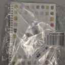 Dancart Watercolor Kit with Outlines, 12 Colors Rustproof Box, 3 Brushes & MultiTheme Painting Kit for Teens & Adults (Blue flower)