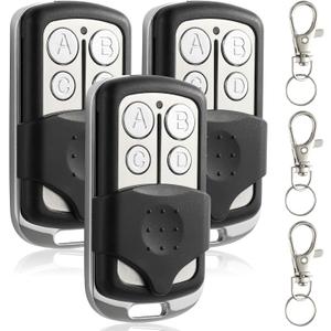 3 Keychain Garage Door Opener Remote,Compatible with LiftMaster Chamberlain Garage Door Opener,893MAX,890MAX 953EV/EVC,3 Pack