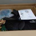Lasko Pedestal Fan, Oscillating Fan for Bedroom with Adjustable Height and 3 Cooling Speeds, Portable, 18", Black, 1827