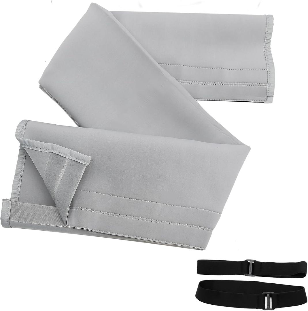 UOIENRT Air Conditioner Hose Cover Wrap, Sleeve Insulated Hose Cover AC Hose Duct Vent Cover for 5" & 5.9" Diameter Exhaust Hoses Tube (1)