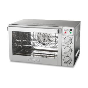 Waring Commercial WCO250X Quarter Size Pan Convection Oven, 120V, 5-15 Phase Plug