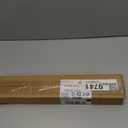 Black Curtain Rods for Windows 28 to 48 Inch, 5/8" Diameter Heavy Duty Metal Adjustable Small Drapery Rod With Bracket