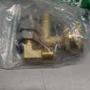 10 FT Dishwasher Installation Kit, Braided Stainless Steel Dishwasher Water Supply Line with 3/8" Compression Dishwasher Connectors, Burst-Resistant Inner Tube, Certified Safe