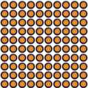 TMH (Pack of 100 3/4 Inch Mount Amber LED Clearance Button Marker lights Side LED marker lights for trailer Truck RV Car Bus Van 12V DC