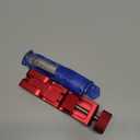 Universal Spark Plug Gap Tool with 32 Blade Steel Feeler Gauge, Spark Plug Gapping Tool for Most 10mm 12mm 14mm 16mm Spark Plugs, Spark Plug Gapper Adjustment Tool, Red