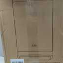 EKO Mirage-T 50 Liter / 13.2 Gallon Touchless Rectangular Motion Sensor Trash Can, Brushed Stainless Steel Finish