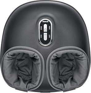 Nekteck Shiatsu Foot Massager Machine and Heat, Air Compression with Deep Kneading Therapy, Relax for Home or Office (Large Size)