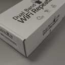 WiFi Extender, WiFi Extender Signal Booster Dual-Band(5.8G&2.4G) Wireless Repeater Coverage to 12880 sq. ft & 105 Devices, 1-Tap Setup, Supports Ethernet Port, Faster Speed