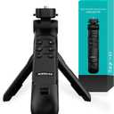 AODELAN Mini Shooting Grip and Tripod with Wireless Remote Shutter for Sony ZV-E10 ZV-1 A7SM3 A7C A7RIV 9 7RIV 7RIII 7III RX0II RX100M7 Camera for Still Photo and Video Recording, Replace GP-VPT2BT
