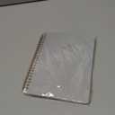 XAOWON Lined Spiral Journal Notebook for Men & Women, 6.25" x 8.26", 160 Pages, College Ruled Journaling Notebooks for Work & Note Taking, Cyan