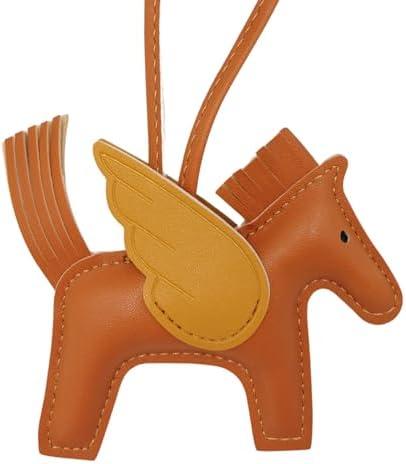 Leather Bag Charms Purse Charms for Handbags Horse Pendant Pegasus Christmas Tree Décor Ornament Keychain Designer Hanging