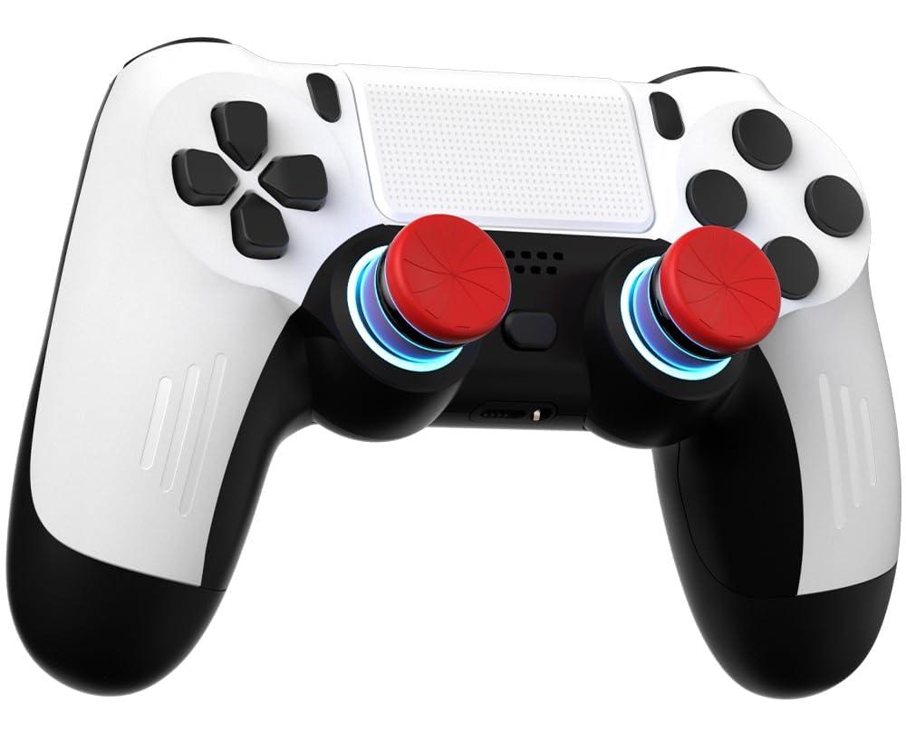 ThinTree Wireless Controller Compatible for PS-5/ Pro/ Slim/ PC, Hall Effect Sticks & 7 RGB LED Mode & haptic Feedback & 1500 mAH Battery & Motion Sensing, 3.5mm Audio Jack
