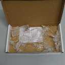 BlcTec Christmas Snowflake String Lights 40 LED 12.8FT Battery Operated Snowflake Fairy Lights with Timer for Bedroom Patio Party Wall Indoor Outdoor Christmas Decorations, Cool White