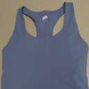 YITTY Active Sports Bra Tank, Tank Top for Women with Built-in Bra, Racerback, Removable Cups, Low-Impact Yoga and Gym (3X, Elemental Blue)