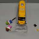 School Bus Toy for Toddlers - 9" Die-cast Pull Back Cars with Sounds Lights and Openable Doors, School Bus Toys for Kids Ages 4-8