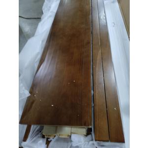 Queen Size Multi-Functional Bed Frame Home Office, Studio,Bedroom,Cabinet Murphy Bed w/Plank Support,No Box Spring Needed, Walnut