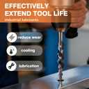 8.9 Oz Professional Cutting Wax for Metal Drilling & Sawing, High-Temp Drill Cutting Fluid & Saw Blade Lubricant, Extends Tool Life Cutting Paste