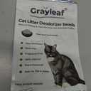 Grayleaf Unscented Cat Litter Deodorizer, 2.2lb(35.2oz) Odor Eliminator for Litter Box | Activated Carbon & Mineral Beads, Dust-Free Pet Odor Absorber, Baking Soda Free for Multi-Cat & Automatic Boxes
