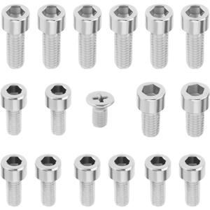 1 Set of Coffie Machine Boiler Bolts 304 Grade Stainless Steel Bolts for Boiler Group Compatible with Gaggia Classic Boiler