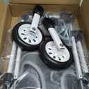 Adjustable Dog Wheelchair for Back Legs Mobility Support Lightweight Pet Wheelchair for Disabled Hind Legs Walking Stable Dog Cart for Pets (XS for 11-17.6lb)