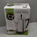 Presto 02811 Stainless Steel Electric Coffee Percolator  12Cups, EasyPour Spout, StayCool Handle, Make 212 Cups