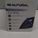 BEAUTURAL Steam Iron for Clothes with Precision Thermostat Dial, Ceramic Coated Soleplate, 3-Way Auto-Off, Self-Cleaning, Anti-Calcium, Anti-Drip Blue