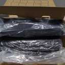 Bedsure Queen Comforter Set Black - Bed in a Bag Queen Size Bedding 7 Pieces, Cationic Dyed Bed Set Gift for Family, Black Soft Bedding for All Seasons Comforter with Sheets, Pillowcases & Shams