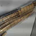 UNISHADES Cordless Bamboo Roman Shades for Windows, Blinds Size (34.5" W ×48" H) Colour (Highfield Teak)