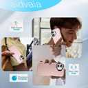 Phone Case Compatible with iPhone 17, Compatible with MagSafele, Has Undergone High-Drop Test, Arovides Anti-Drop and Anti-Collision Protection. Gold