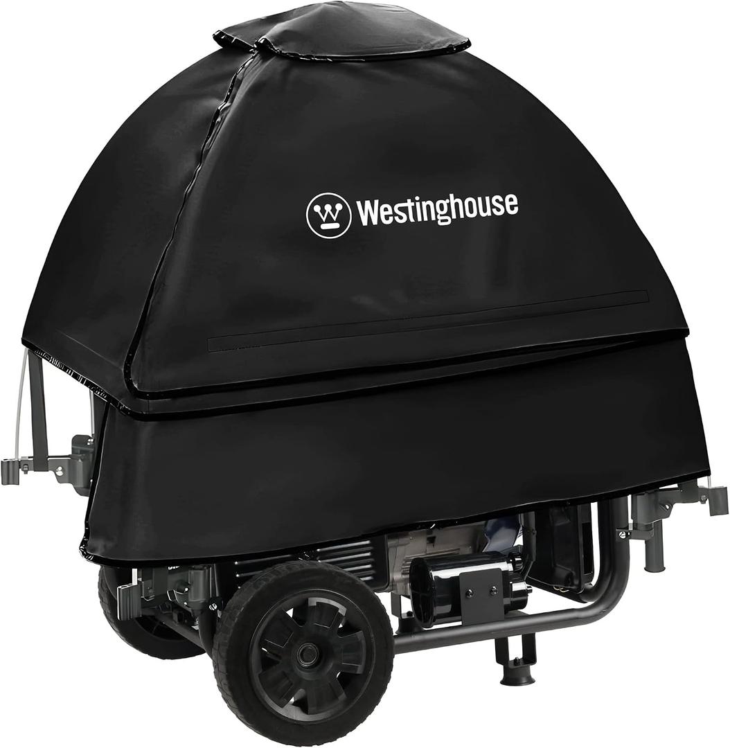 Westinghouse WGenTent Generator Running Cover for Open Frame Generators, Black