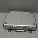 SEETOOOGAMES 200pcs Capacity Empty Aluminum Poker Chip Case Only