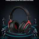 Inwa PS5 Headset Wireless with Game/Chat Balance Mixer, Lower Latency 5.8GHz Tech, 7.1 Surround Sound, Protein Soft Earmuffs, Detachable Mic, Works with PS5, PS4