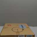 FLEBLE Modern Wall Clocks for Living Room Decor Large Decorative Wall Clock Battery Operated for Bedroom Office Kitchen Home Black Wood Silent Wall Clock Non Ticking 14x16 inches