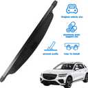 Marretoo for Genesis GV70 Cargo Cover 2022 2023 2024 2025 2026 for Genesis GV70 Accessories Black Retractable Trunk Cover Security Shield Shade