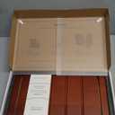 Premium Vinyl Record Storage - a Mid-Century Style Record Holder for Albums, 60-70 LP Capacity - Complements Any Record Player (Brown)