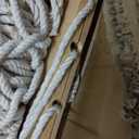Cotton Rope Hanging Chair, Hammock, Suitable for Indoor and Outdoor use, Off White