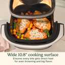 Cuisinart ClearView Large 9-Quart Basket Air Fryer with ClearView Window, Digital Control Panel, 5 Functions, 3 Air Fry Presets, 2 Custom Presets, Easy Clean, PFAS-Free, AFC-9, Extra Large