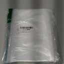 Choice Marts 100 Clear Plastic Bags With Handles 9"x12" Perfect for Merchandise And Retail 1.5Mil Thick Clear Gift Bags With Handles