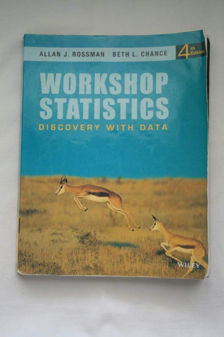 Workshop Statistics: Discovery with Data