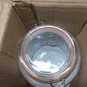 kitchentoolz 1 Gallon Glass Mason Storage Jars with Airtight Lids & Measurment Marks, Super Wide Mouth Canning Jars with Large Capacity for Pickles & Overnight Oats - 1 Pack