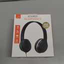 GPX IAH57B Wired Headphones Padded 3-d Accs Swivel Earcups/adjustable Headband