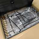 7 code Large Dish Drying Rack for Kitchen Counter, Detachable Large Capacity Dish Drainer Organizer, 2-Tier Dish Racks with Utensil Holder, Black