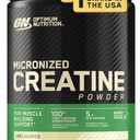 Optimum Nutrition Micronized Creatine Monohydrate Powder, Unflavored, 240 Servings, 1200 Grams (Packaging May Vary)