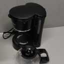 Elite Gourmet EHC-5055 Automatic 5-Cup Brew & Drip Coffee Maker with Pause N Serve Reusable Filter, On/Off Switch, Water Level Indicator (Black)