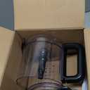 Hamilton Beach Powerful Cordless Mini Food Processor and Vegetable Chopper, 4 Cup Capacity, Fast Recharging, Includes Power Adapter, Chop, Puree, Emulsify, Grind, Dishwasher Safe Bowl, Black (72880)