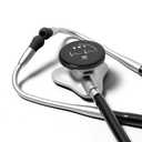 CORE 500 Digital Stethoscope  40x Amplification, Active Noise Cancellation, 3-Lead ECG, FDA-Cleared AI with Eko+, Full-Color Display, Reimbursement Eligible  Silver, COR501