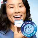 Crest 3D Whitestrips Professional Effects + LED Light Teeth Whitening Kit, 1 Light + 20 Treatments, Each with 1 Upper/1Lower, 40 Strips Crest 3DWhite Teeth Whitening Strips